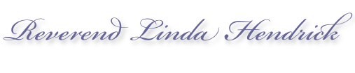 Reverend Linda Hendrick Logo